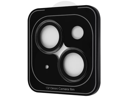 Скло для камери Metal Classic iPhone 13/13 mini black