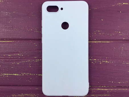 Силикон Candy matte Xiaomi Mi8 Lite лавандовый крем