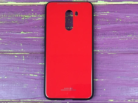 TPU+Glass Pocophone F1 Red