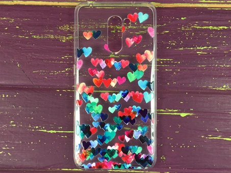 Силикон Pocophone F1 hearts