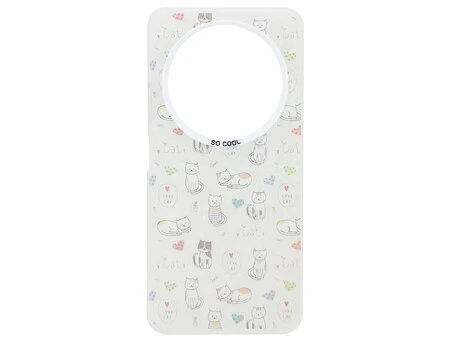 Накладка So Cool Print Glitter Shell Redmi 14C/A4/Poco C75 love cat