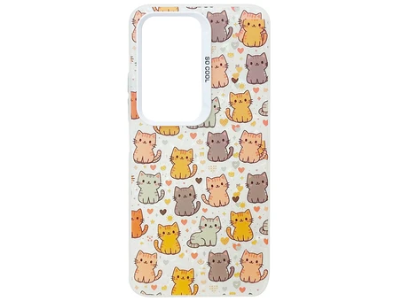 Накладка So Cool Print Glitter Shell Redmi 15 (Global vers.) 169 mm cats