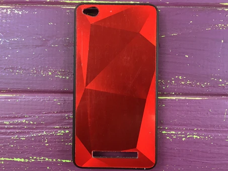 TPU+Glass Prizma Redmi 4a Красный