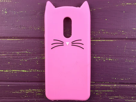 3D КОТИК Redmi 5+ Розовый