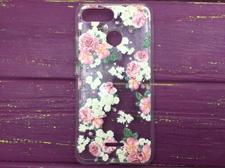 Силікон Redmi 6 white rose