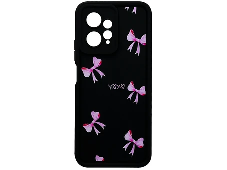 TPU Bows Xoxo Camera Redmi Note 12 black