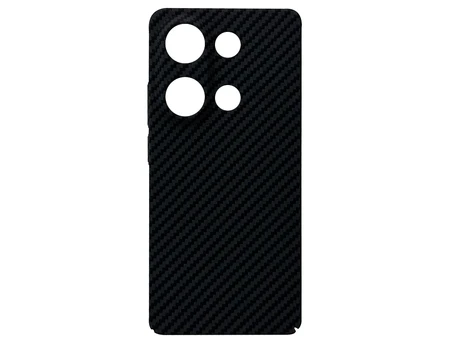 Plastic Carbon Case Redmi Note 13 Pro 4G/Poco M6 Pro 4G/Redmi Note 14S black