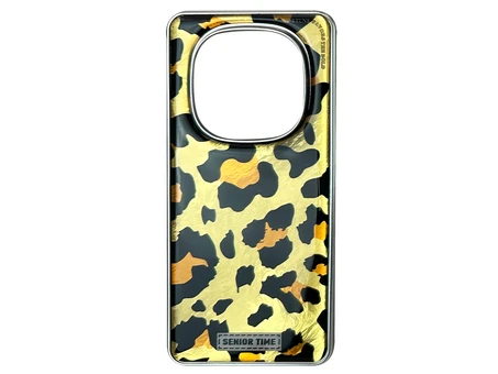 Накладка Leopard Redmi Note 14 Pro gold