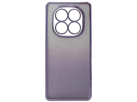 Накладка Ombre Glitter Redmi Note 14 Pro light purple