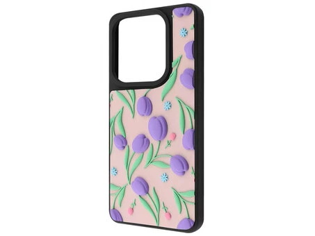 Чехол Doodle Case Redmi Note 14 4G цветы