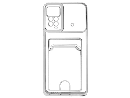 Cosmic Силікон Camera Card Case Redmi Note 11 Pro/Note 11 Pro 5G/Note 12 Pro silver