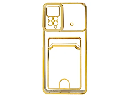 Cosmic Силікон Camera Card Case Redmi Note 11 Pro/Note 11 Pro 5G/Note 12 Pro gold