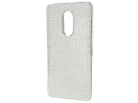 Силикон Full Diamond Redmi Note 4/4X Silver