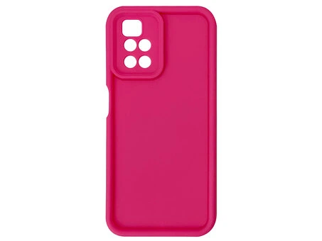 TPU накладка для Redmi 10/Note 11 4G ярко-розовая