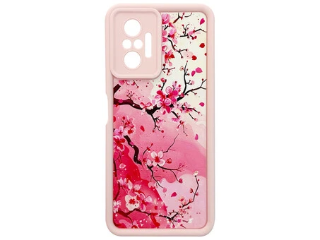 TPU Sakura Camera Redmi Note 10 Pro pink