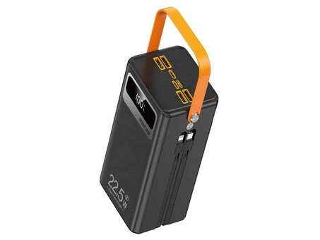 Power Bank TUGII Y105 PD22.5W/ + кабель Type-C/Lightning 50000mAh black