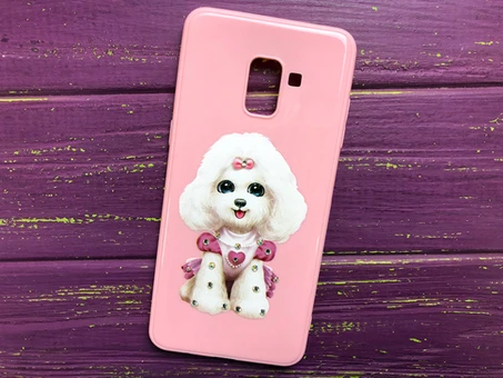 Принти Джон Samsung A8(18) Lapdog