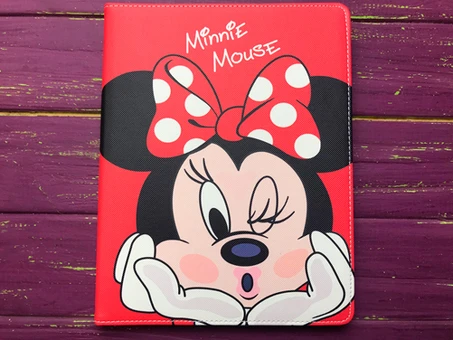 Чехол iPad 2/3/4 Красная Минни Маус