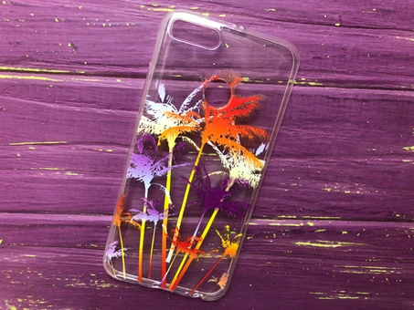 Силікон Mi 5X/ Mi A1 червона пальма