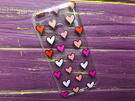 Силікон Mi 5X/ Mi A1 Сердечки