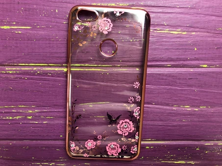 Electroplating камн цветы gold Mi5x/Mi A1