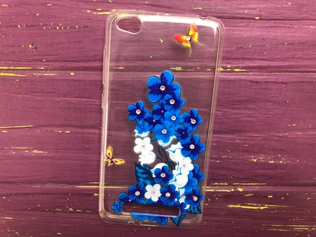 Модный Алмаз Redmi 4A Незабудки