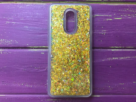 Аквариум блестки Redmi 5+ Gold