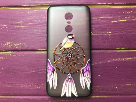 Rock Tatoo Redmi 5 Снегирь