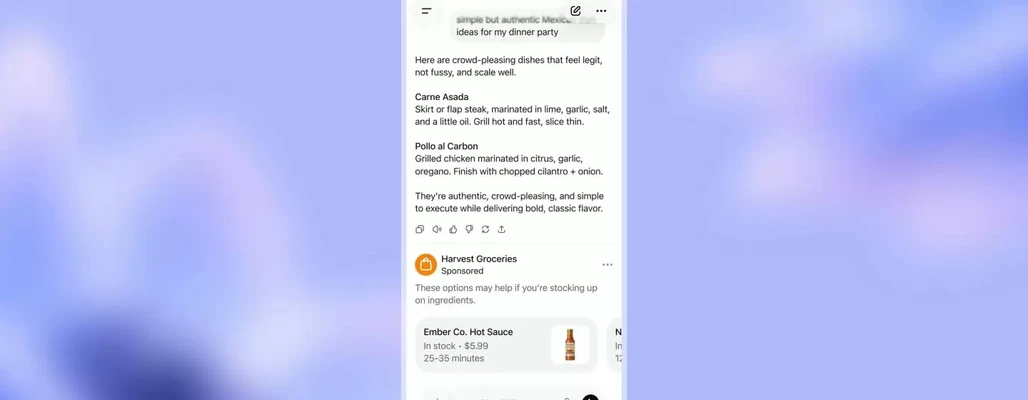 Реклама в ChatGPT: що чекає безкоштовних користувачів у 2026?