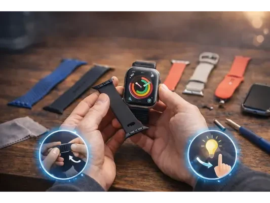 Як замінити ремінець на Apple Watch у 2026 році?