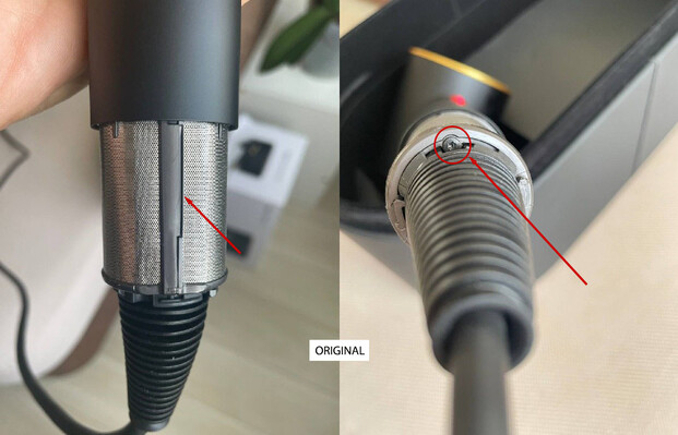 Как отличить оригинальный Dyson от копии