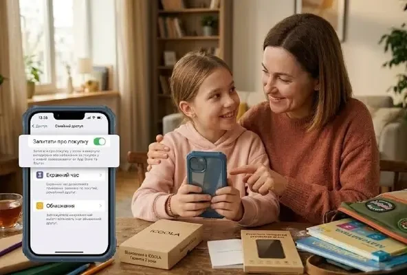 iPhone для дитини: як забезпечити контроль і спокій батьків?