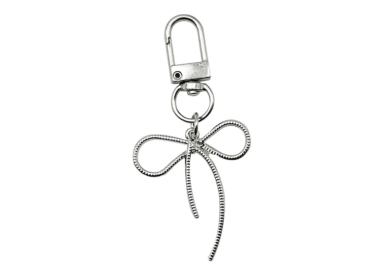 Чохол Cute Epoxy Silver Bowknot AirPods 3 clear
