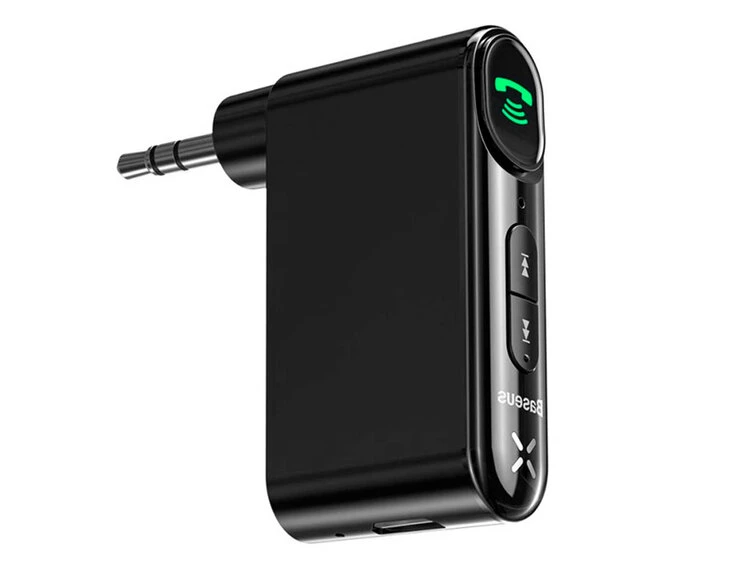 Адаптер AUX Baseus BSBA-02 BT receiver black