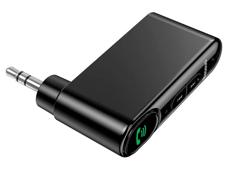 Адаптер AUX Baseus BSBA-02 BT receiver black