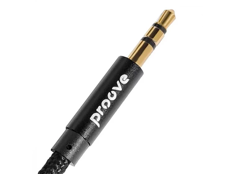 Кабель AUX Proove Weft 3.5 to 3.5 (1m) black