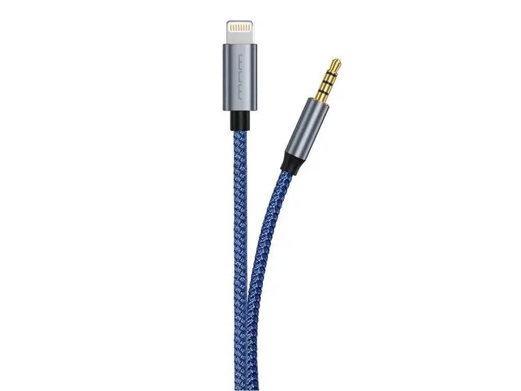 Кабель AUX WUW X193 Type-C to 3.5 mm (1.2m) blue