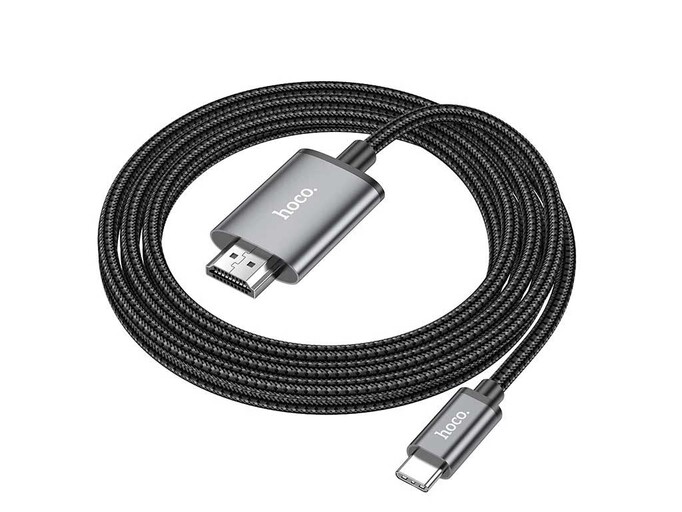 Кабель HOCO UA27 Type-C to 4K HDMI (2m) black