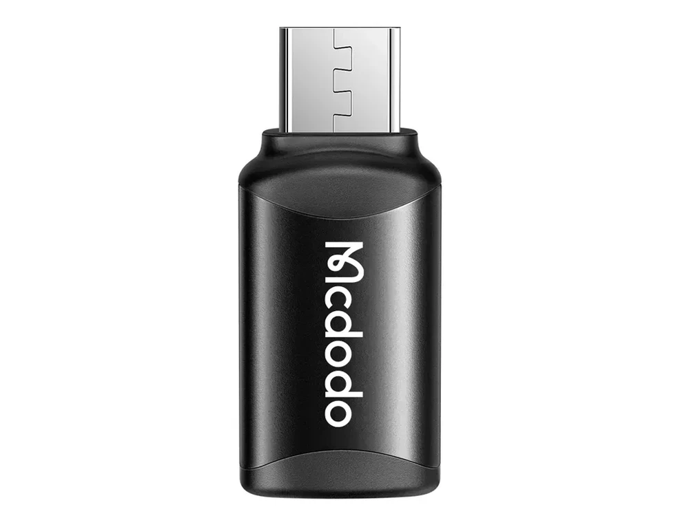 OTG McDodo OT-7690 Type-C to Micro black