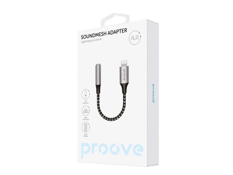 Перехідник AUX Proove Lightning to 3,5mm