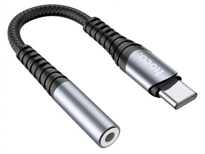 Перехідник AUX Hoco LS33 Type-C to 3.5 mm