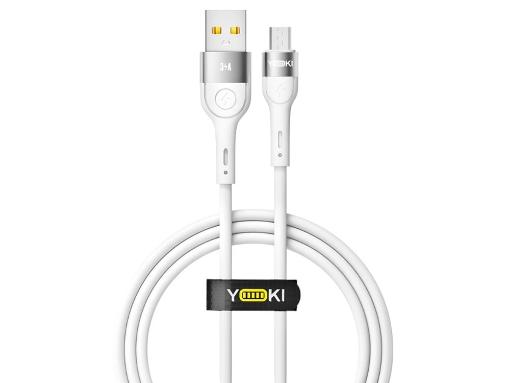 Кабель YOKI Extra EX11 Micro 3A (1.2m) white