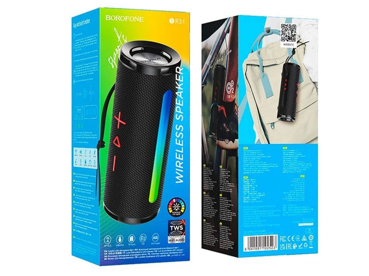 Bluetooth колонка BOROFONE BR31 black