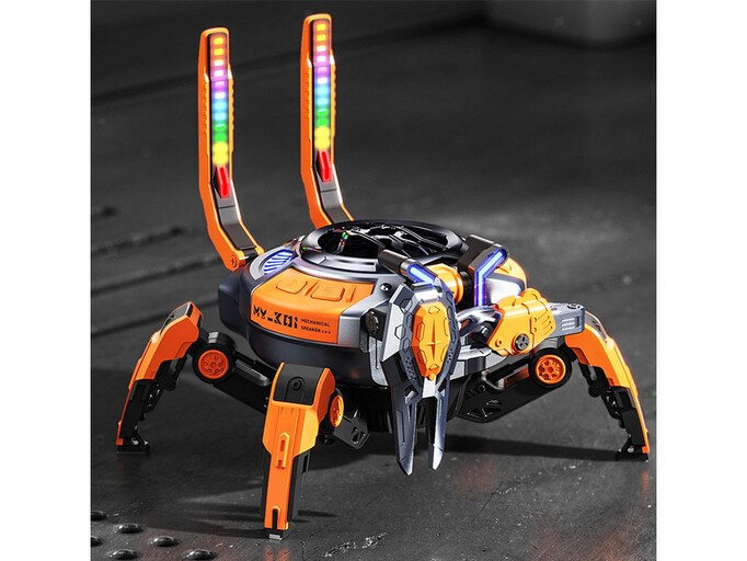 Bluetooth колонка XO F52 Crab Mechanical Speakers orange