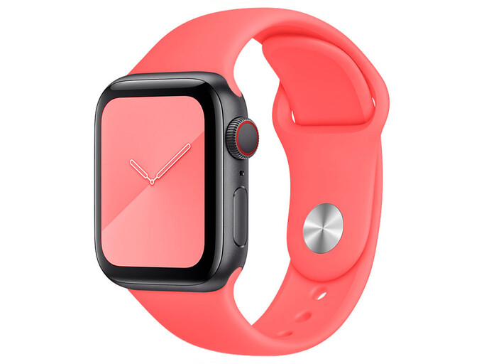 Silicone Watch 42(ser.1-3)/44/45/46/49mm s/m Camelia