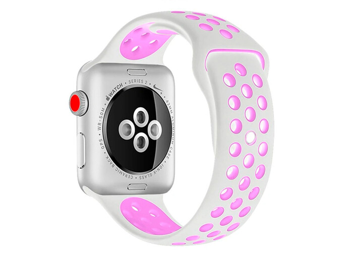 Nike Watch 42(ser.1-3)/44/45/46/49mm white/purple