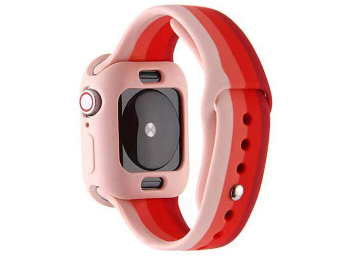 Apple Watch Colorfull 42(сер.1-3)/44/45/46/49mm розовый/марсала