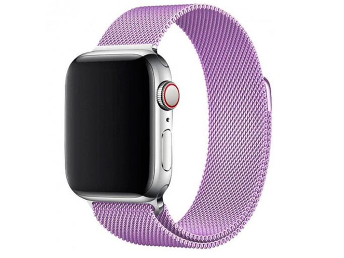 Металлические миланские часы 38/40/41/42мм(сер.10) Лаванда