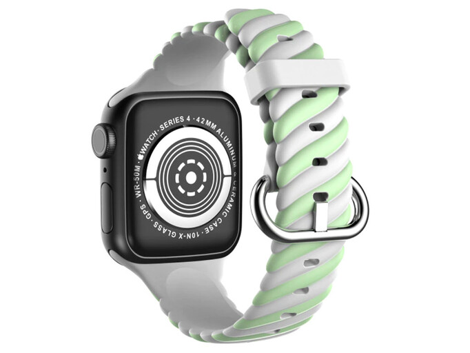 Apple Watch Multicolor 42(ser.1-3)/44/45/46/49mm white/green
