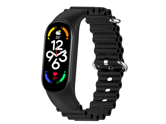 Ocean Band Mi Band 3/4/5/6/7 black